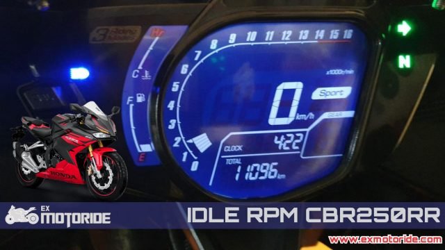 langsam stationary cbr250rr idle rpm