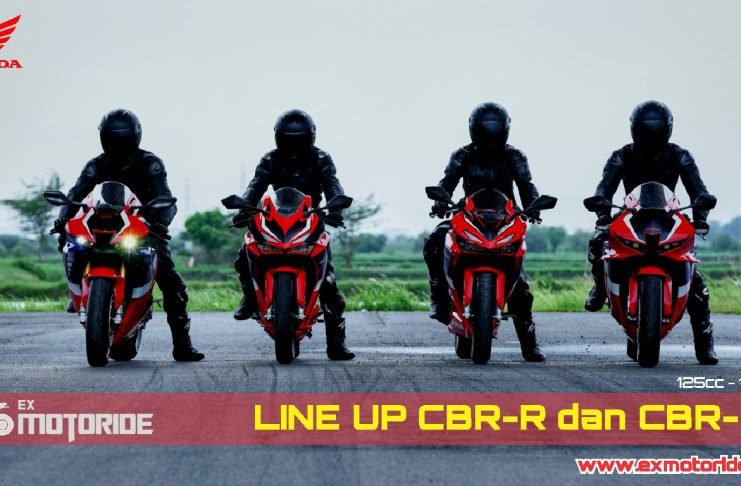 deretan lineup honda cbr-r dan cbr-rr family