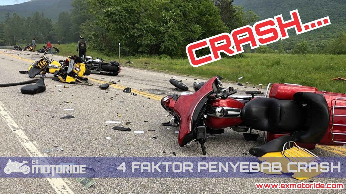 4 faktor penyebab kecelakaan motor